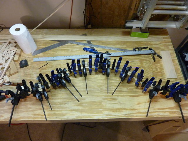 Steamed strips in fixture